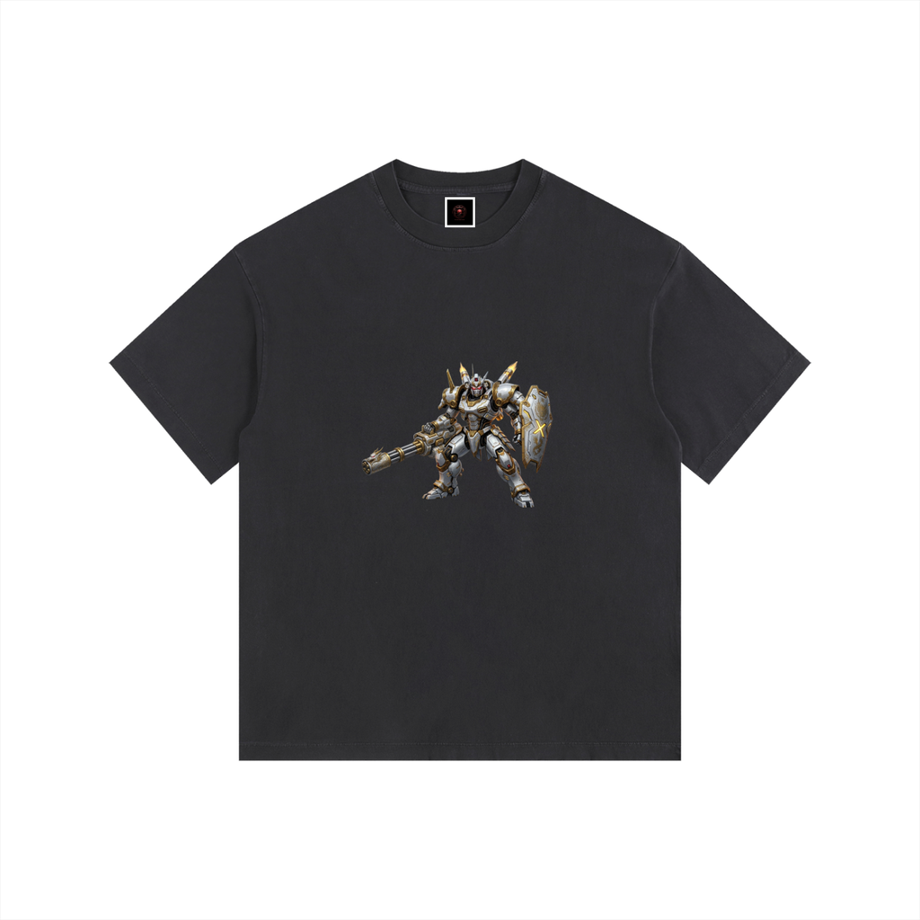 Vintage Washed Oversized Cotton T-Shirt